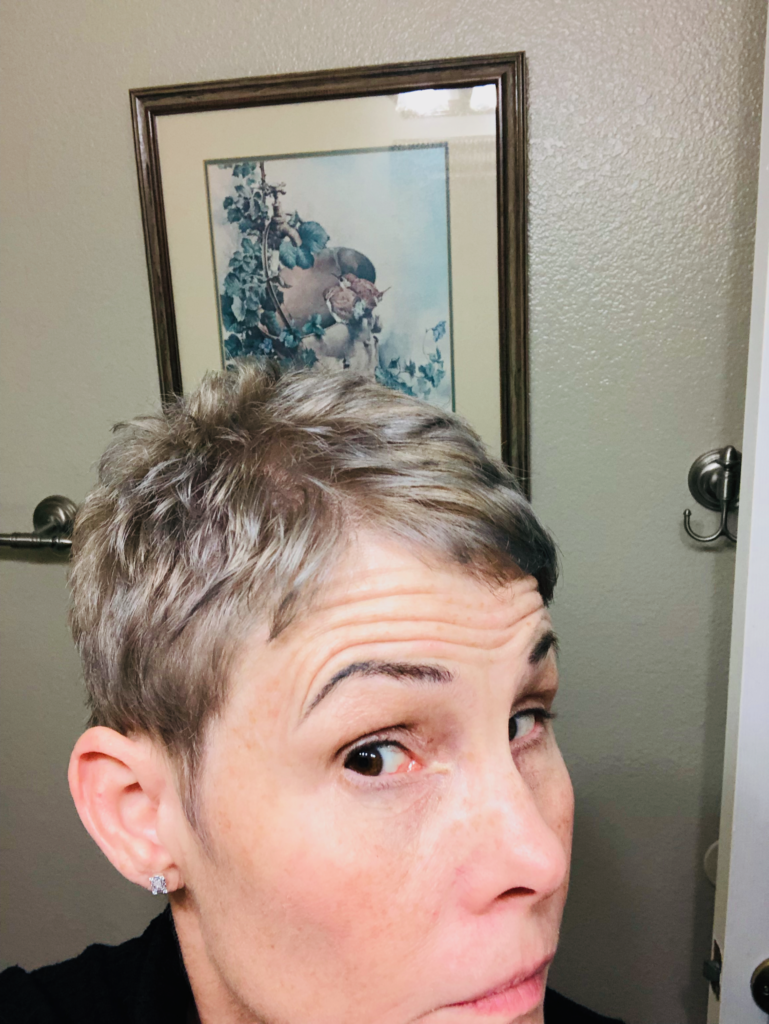 Going Gray Post color  # 1